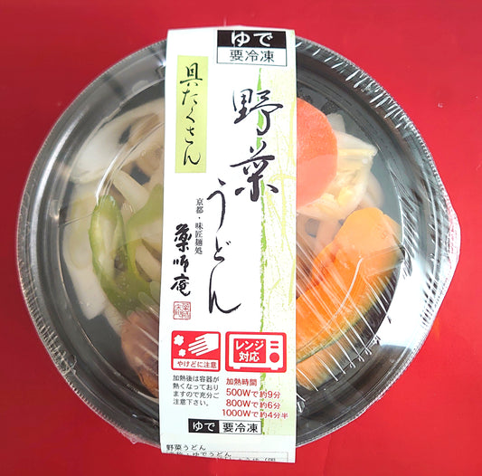 冷凍 レンジ対応野菜うどん